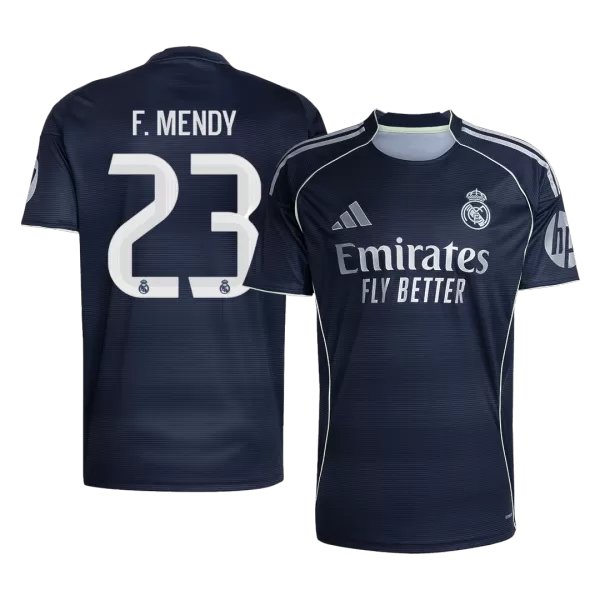 F.MENDY #23 Real Madrid Away Jersey 2025/26 - minejerseys