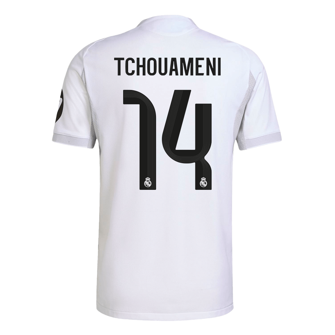 TCHOUAMENI #14 Real Madrid Home Match Jersey Player Version 2025/26