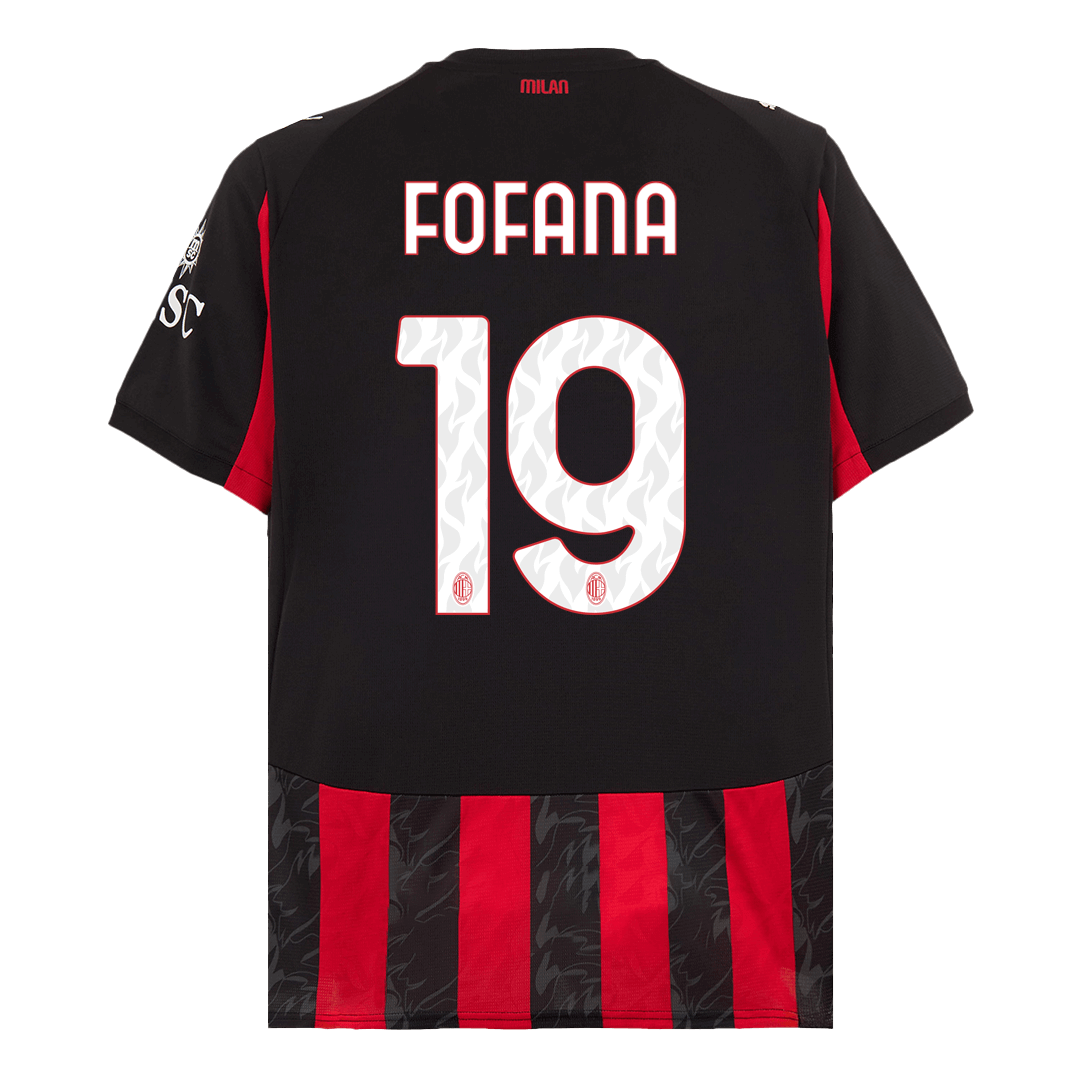 FOFANA #19 AC Milan Home Jersey 2025/26 - [Super Replica]