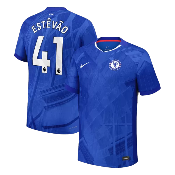 ESTÊVÃO #41 Chelsea Home Match Jersey Player Version 2025/26 - minejerseys
