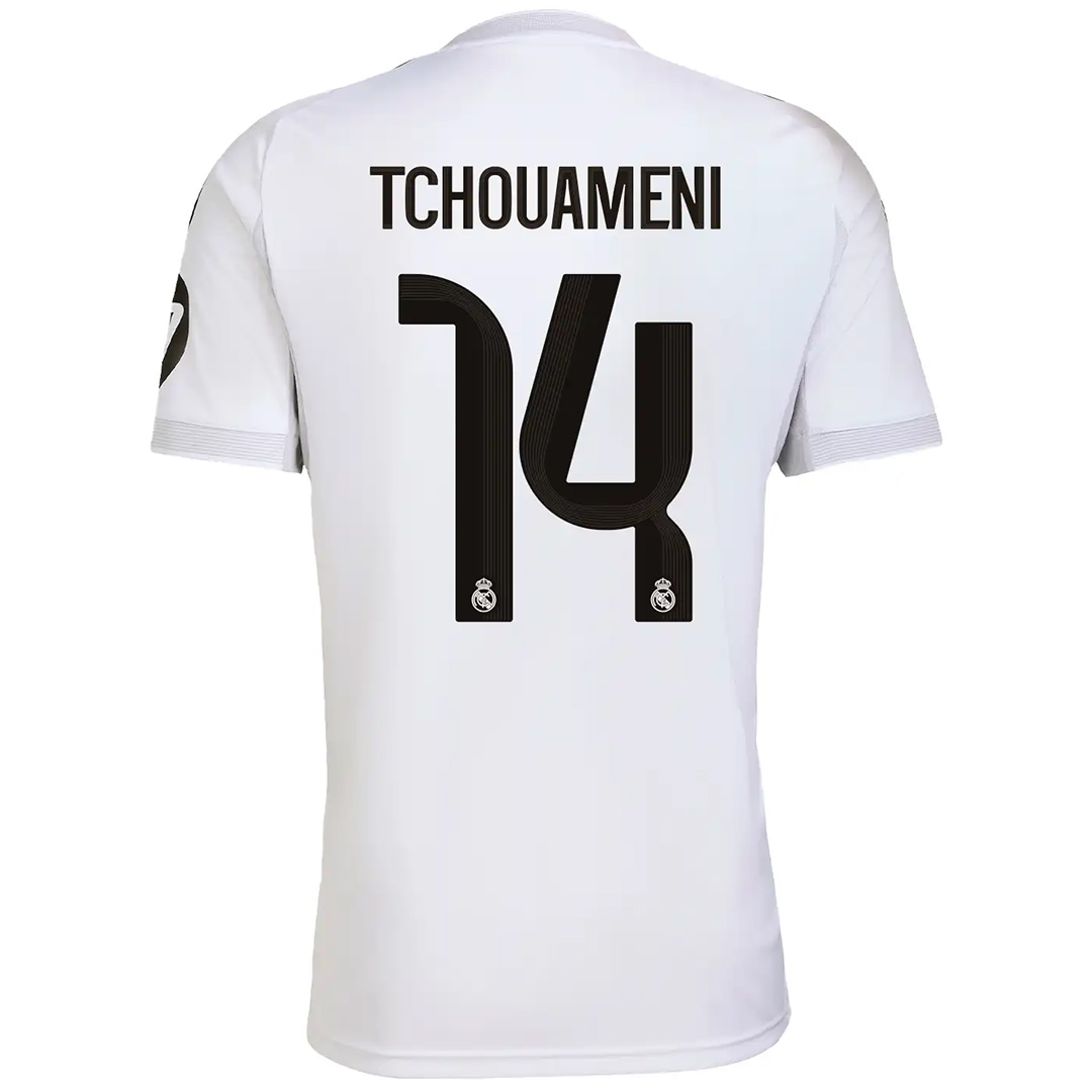 TCHOUAMENI #14 Real Madrid Home Jersey 2025/26 - [Super Replica]