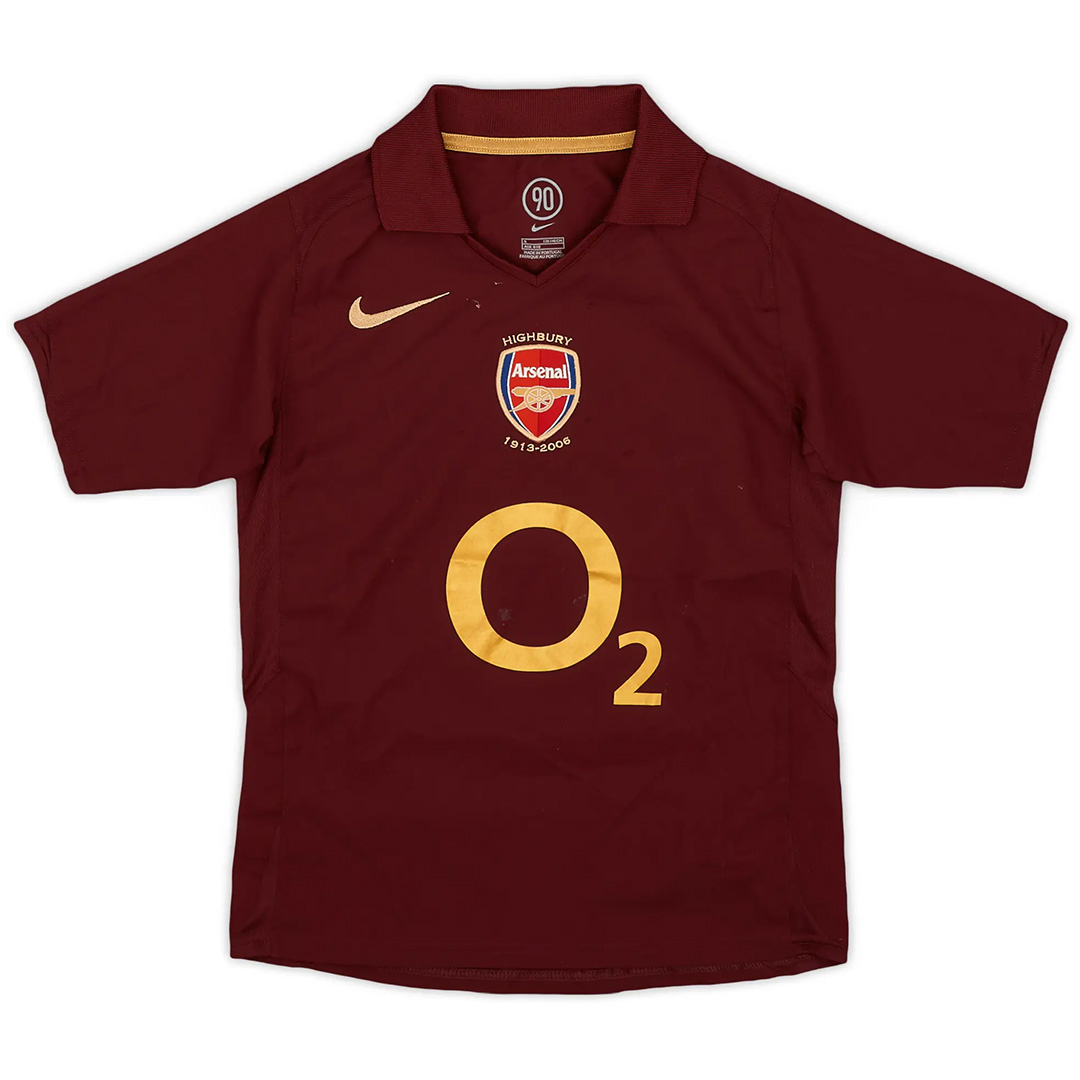 Pires #7 Retro Arsenal Home Jersey 2005/06 Pires #7 Retro Arsenal Home Jersey 2005/06