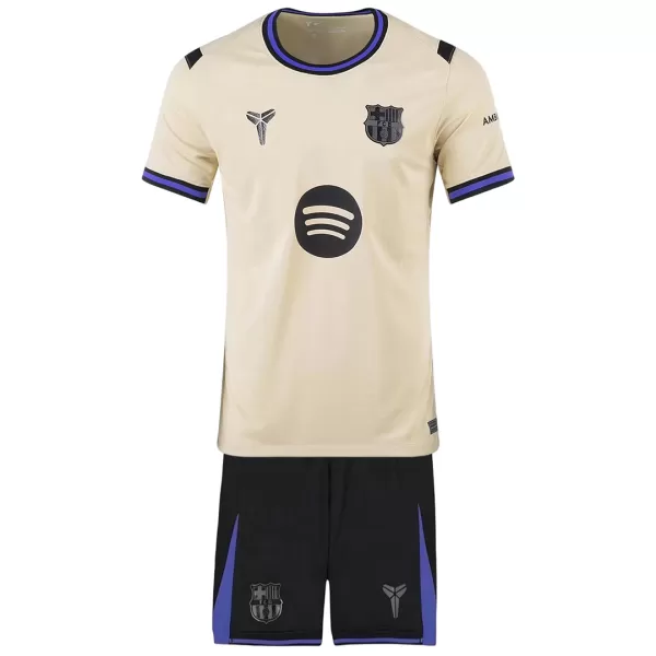 Kids Barcelona Away Jersey Kit 2025/26 - minejerseys