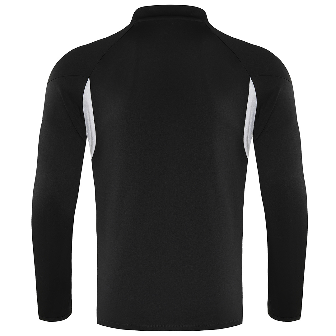 Real Madrid 1/4 Zipper Sweat Kit(Top+Pants) Black 2025/26 Real Madrid 1/4 Zipper Sweat Kit(Top+Pants) Black 2025/26