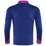 Barcelona 1/4 Zipper Sweat Kit(Top+Pants) Navy 2025/26 - minejerseys