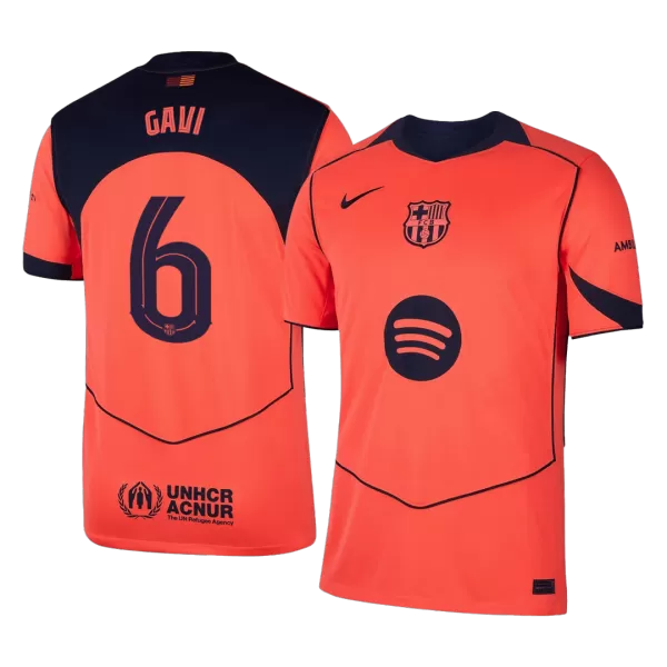 GAVI #6 Barcelona Third Away Jersey 2025/26 - minejerseys
