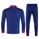 Barcelona 1/4 Zipper Sweat Kit(Top+Pants) Navy 2025/26 - minejerseys