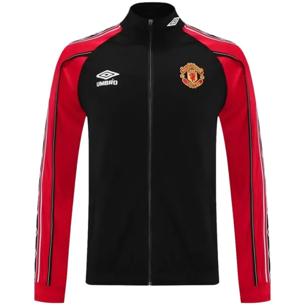 Manchester United Anthem Jacket Red&Black 2025/26 - minejerseys