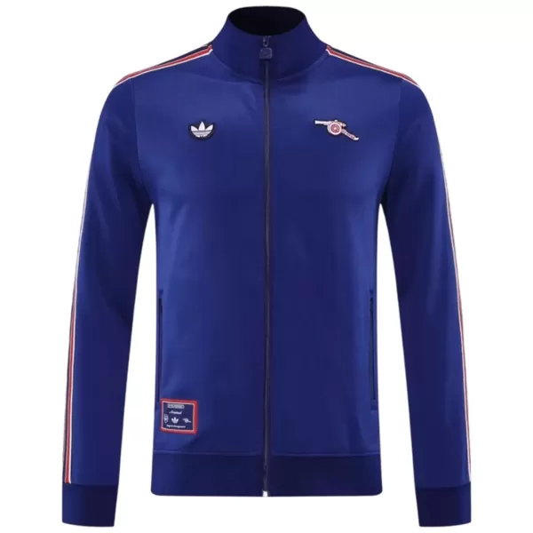 Arsenal Anthem Jacket Blue 2025/26 - minejerseys