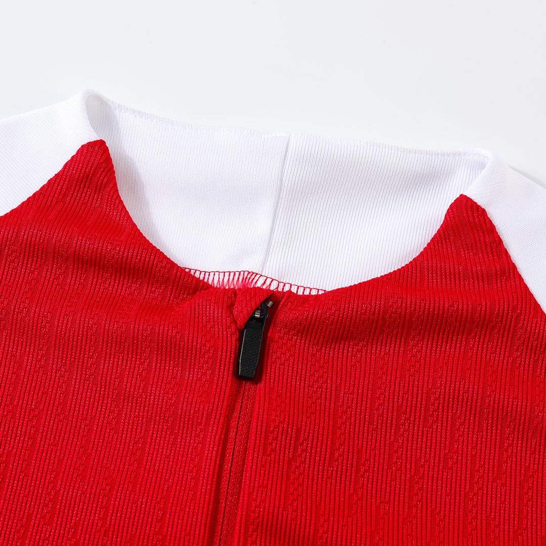 Kids PSG Zipper Sweatshirt Kit(Top+Pants) Red 2025/26 Kids PSG Zipper Sweatshirt Kit(Top+Pants) Red 2025/26