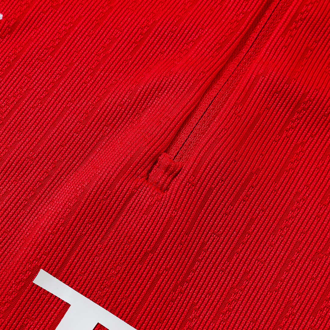 Kids PSG Zipper Sweatshirt Kit(Top+Pants) Red 2025/26 Kids PSG Zipper Sweatshirt Kit(Top+Pants) Red 2025/26