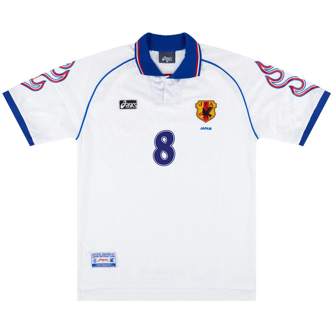 Nakata #8 Retro Japan Away Jersey World Cup 1998 Nakata #8 Retro Japan Away Jersey World Cup 1998