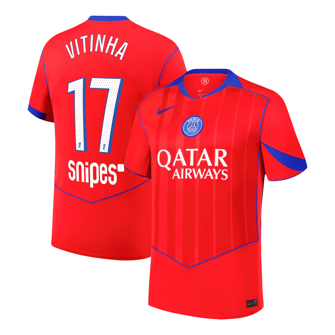 VITINHA #17 PSG Third Jersey 2025/26 VITINHA #17 PSG Third Jersey 2025/26