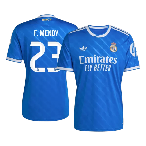 F. MENDY #23 Real Madrid Third Away Jersey 2025/26 - minejerseys