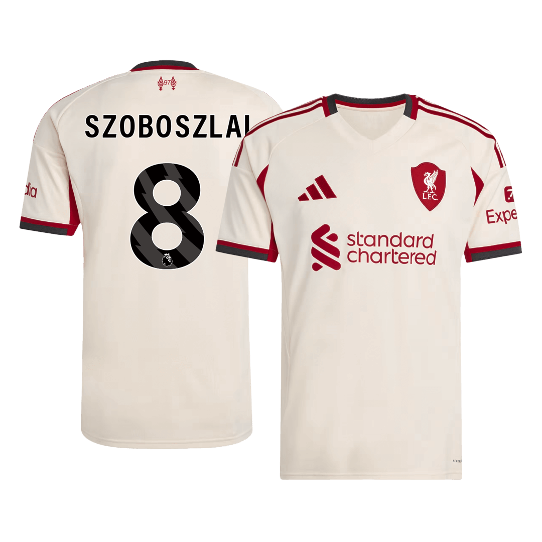 SZOBOSZLAI #8 Liverpool Away Jersey 2025/26 SZOBOSZLAI #8 Liverpool Away Jersey 2025/26