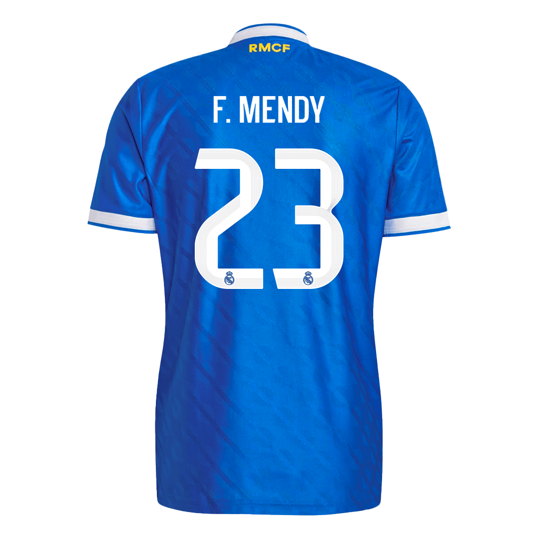 F. MENDY #23 Real Madrid Third Match Jersey Player Version 2025/26
