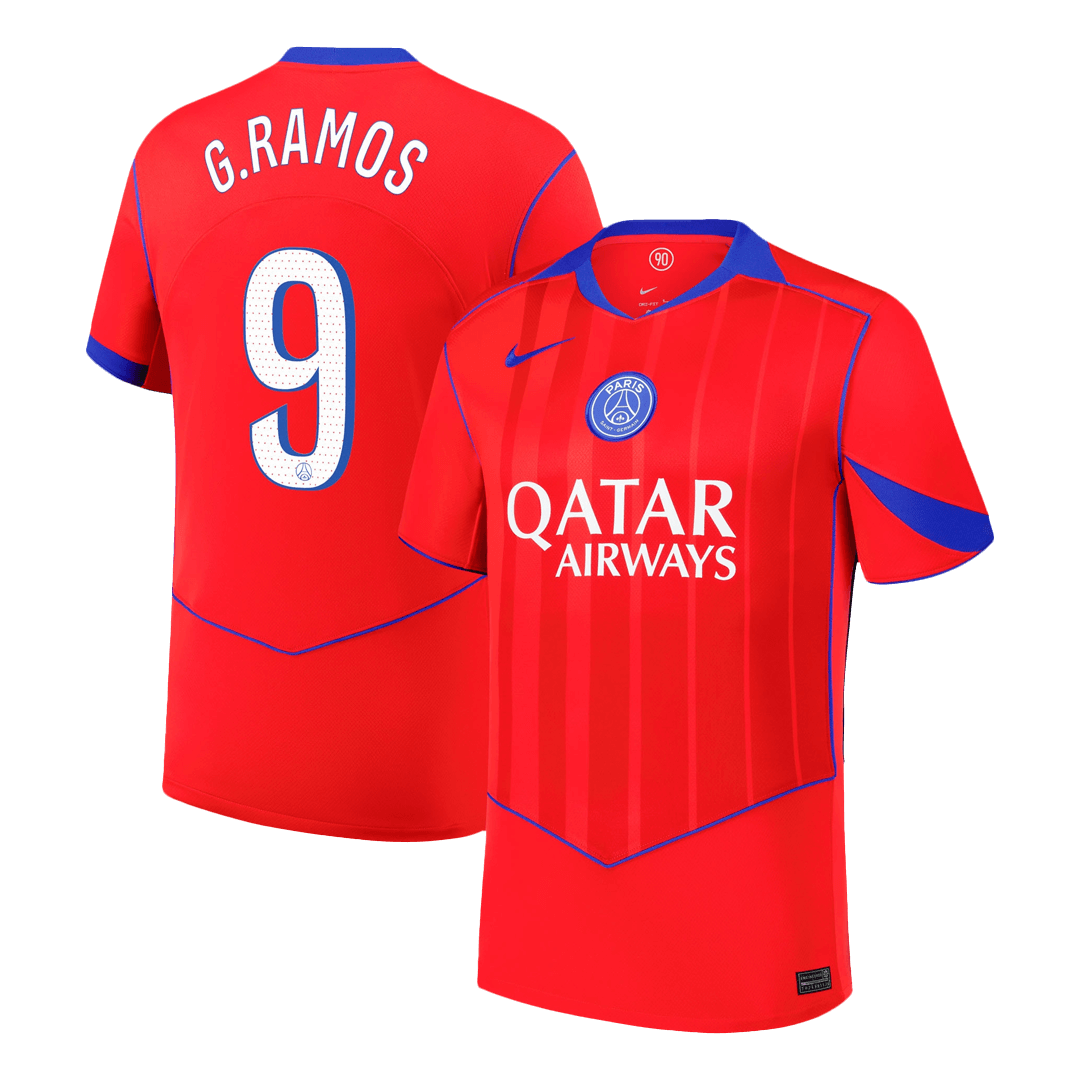 G.RAMOS #9 PSG Third Jersey 2025/26 G.RAMOS #9 PSG Third Jersey 2025/26