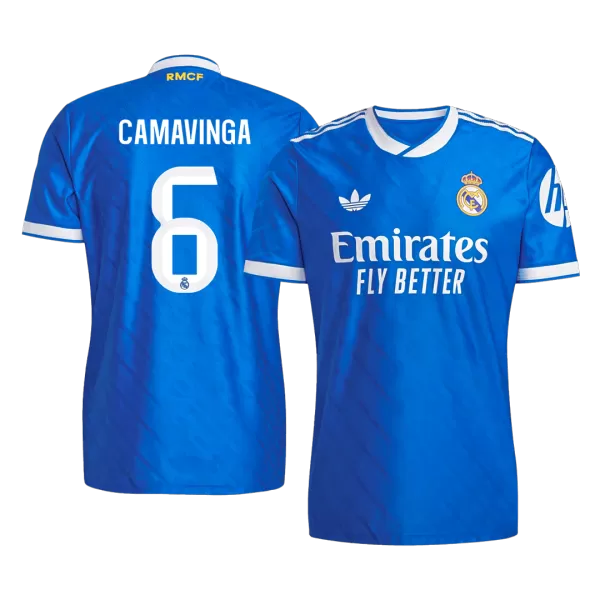 CAMAVINGA #6 Real Madrid Third Away Match Jersey Player Version 2025/26 - minejerseys