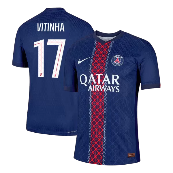 VITINHA #17 PSG Home Match Jersey Player Version 2025/26 - minejerseys