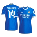 TCHOUAMENI #14 Real Madrid Third Match Jersey Player Version 2025/26 - minejerseys