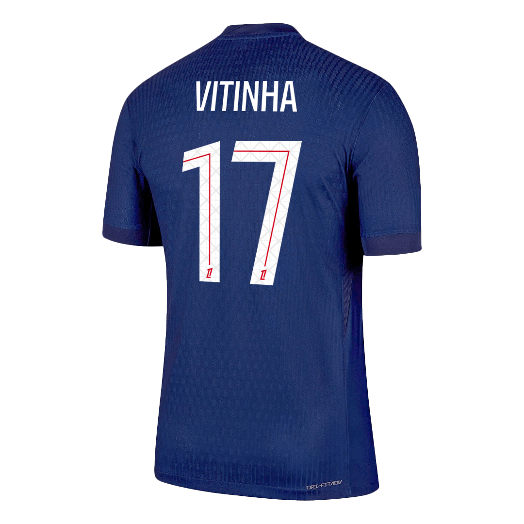 VITINHA #17 PSG Home Match Jersey Player Version 2025/26