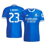F. MENDY #23 Real Madrid Third Match Jersey Player Version 2025/26 - minejerseys