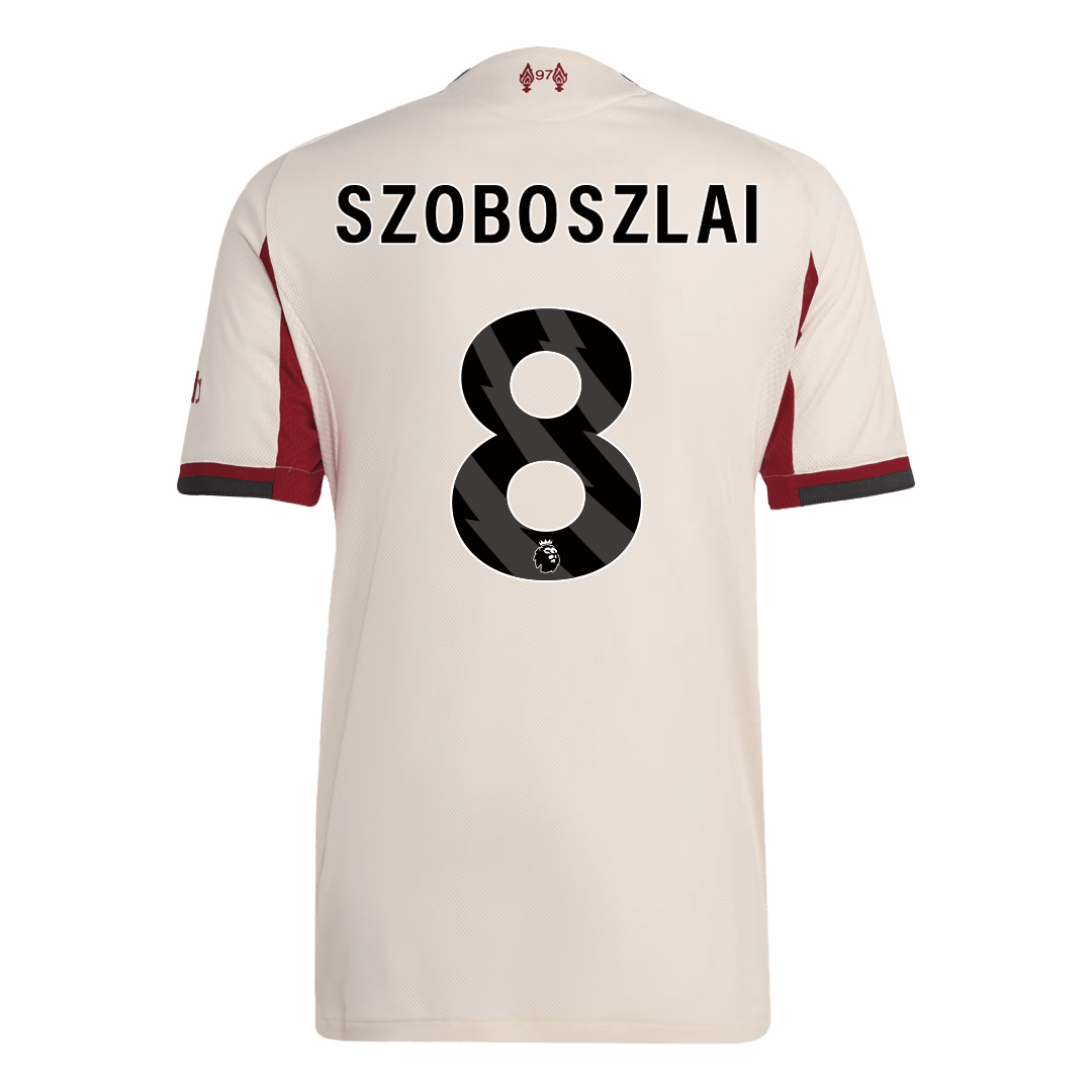 SZOBOSZLAI #8 Liverpool Away Match Jersey Player Version 2025/26