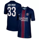 ZAÏRE-EMERY #33 PSG Home Jersey 2025/26 - [Super Replica] - minejerseys