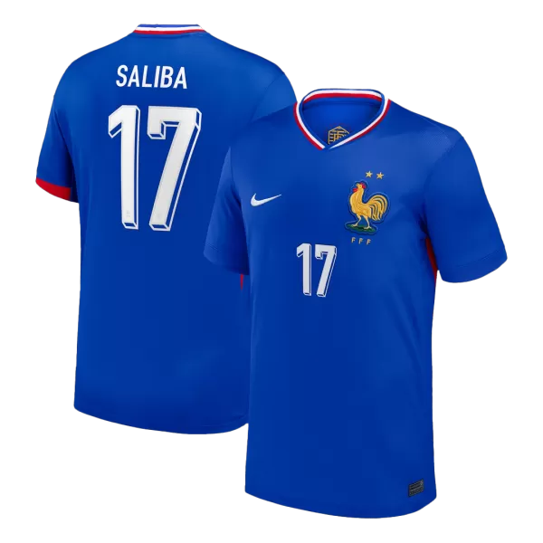 SALIBA #17 France Home Jersey 2025/26 - minejerseys