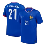 L.Hernandez #21 France Home Jersey 2025 - minejerseys