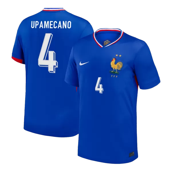 UPAMECANO #4 France Home Jersey 2025/26 - minejerseys