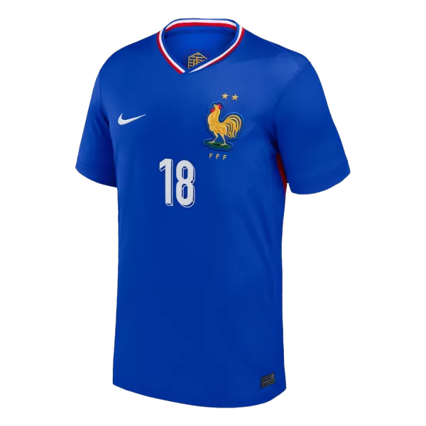 NKUNKU #18 France Home Jersey 2025/26 - minejerseys