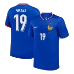 FOFANA #19 France Home Jersey 2025 - minejerseys