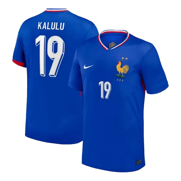 KALULU #19 France Home Jersey 2025/26 - minejerseys