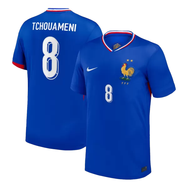 TCHOUAMENI #8 France Home Jersey 2025/26 - minejerseys
