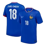 ZAIRE-EMERY #18 France Home Jersey 2025 - minejerseys