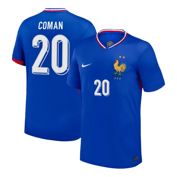 COMAN #20 France Home Jersey 2025/26 - minejerseys