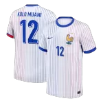 KOLO MUANI #12 France Away Jersey 2025/26 - minejerseys