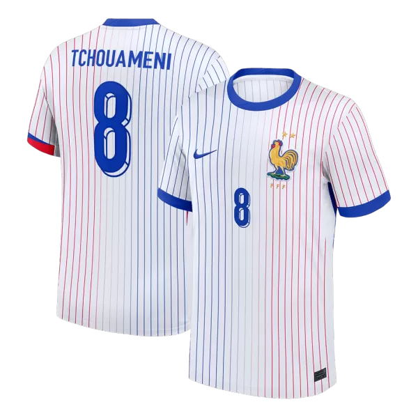TCHOUAMENI #8 France Away Jersey 2025/26 - minejerseys