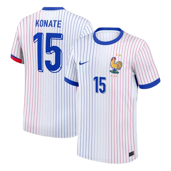 KONATE #15 France Away Jersey 2025/26 - minejerseys
