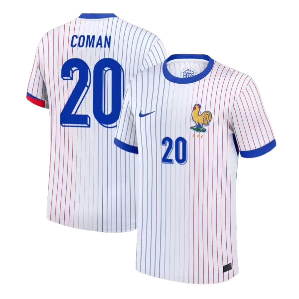 COMAN #20 France Away Jersey 2025/26 - minejerseys