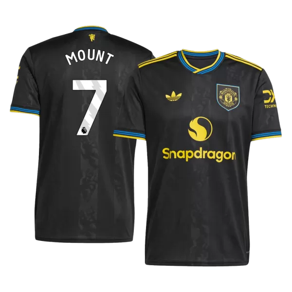 MOUNT #7 Manchester United Third Away Jersey 2025/26 - minejerseys