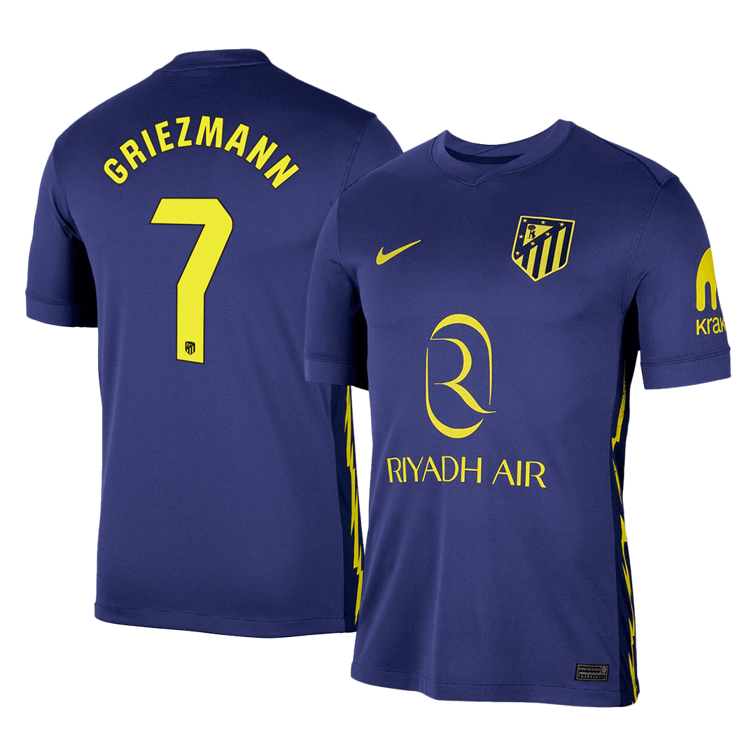 GRIEZMANN #7 Atletico Madrid Away Jersey 2025/26 GRIEZMANN #7 Atletico Madrid Away Jersey 2025/26