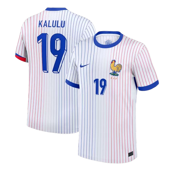 KALULU #19 France Away Jersey 2025/26 - minejerseys