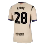 ROONY #28 Barcelona Away Match Jersey Player Version 2025/26 - minejerseys