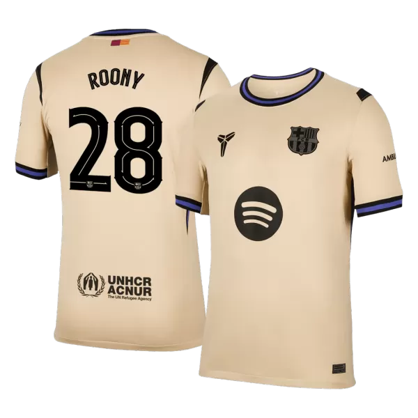 ROONY #28 Barcelona Away Jersey 2025/26 - minejerseys