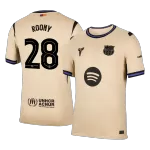 ROONY #28 Barcelona Away Jersey 2025/26 - minejerseys