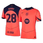ROONY #28 Barcelona Third Away Match Jersey Player Version 2025/26 - minejerseys