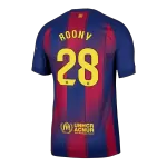 ROONY #28 Barcelona Home Match Jersey Player Version 2025/26 - minejerseys