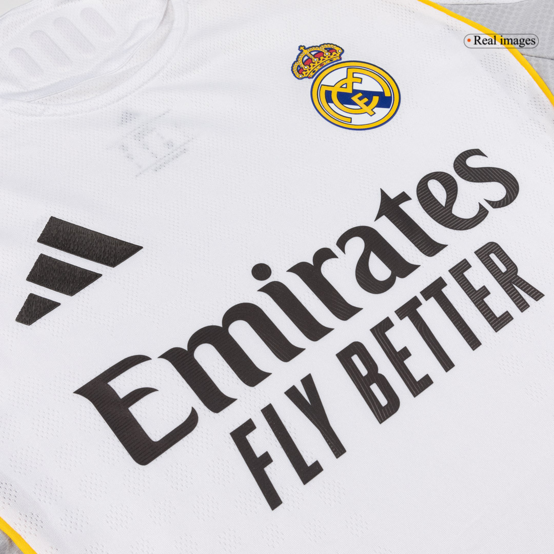 Real Madid Home Long Sleeve Match Jesey Player Version 2025/26 Real Madid Home Long Sleeve Match Jesey Player Version 2025/26